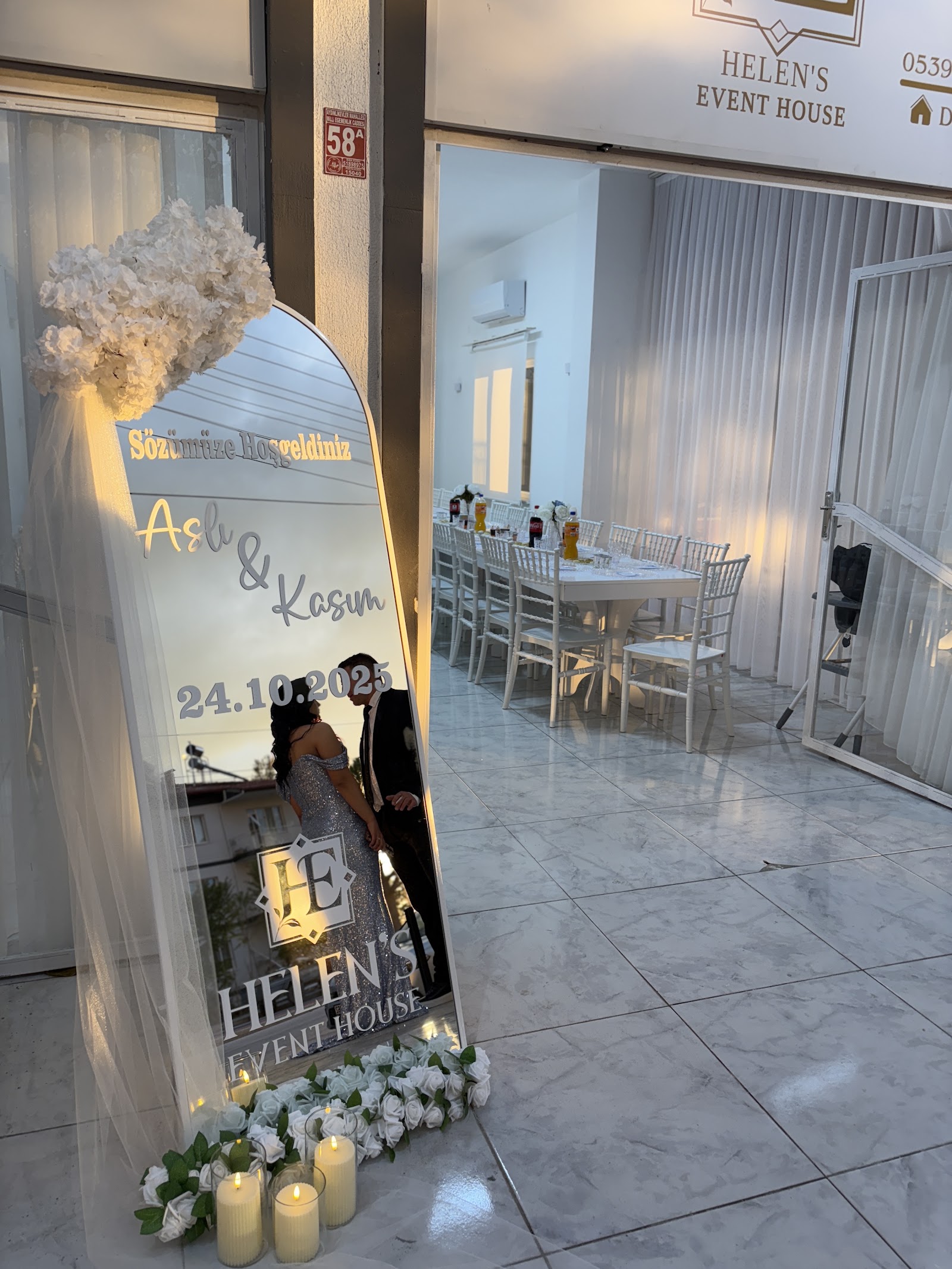 BURDUR DAVET EVİ Helens Event House (Kız isteme,Söz,Nişan,Doğum Günü,Evlilik Teklifi,Taziye,Açılış Organizasyon Hizmetleri)