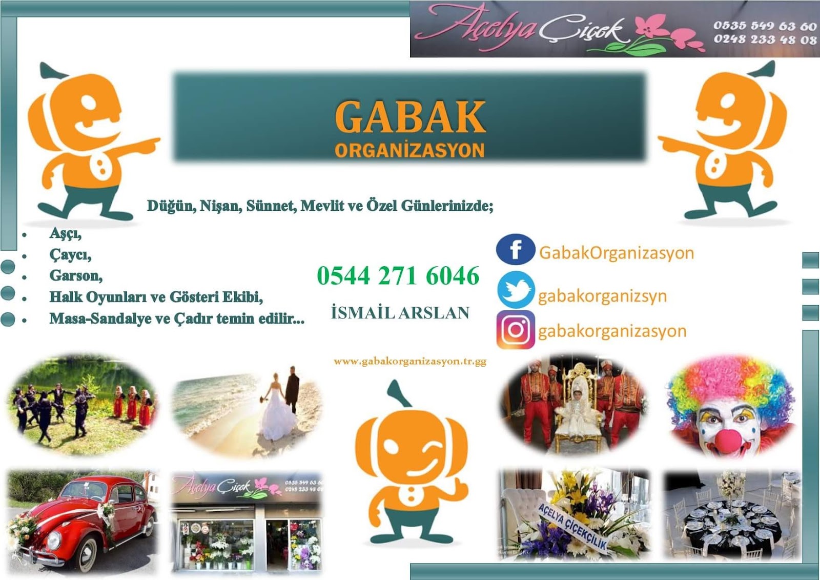 Gabak Organizasyon Ofisi kır düğünü mekanı — Merkez